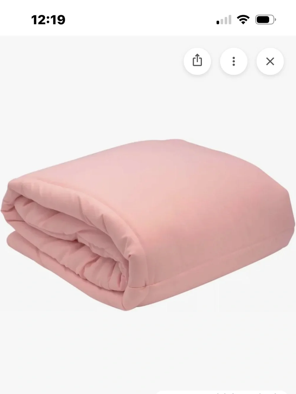 Soft Pink Comforter - Lightweight Cozy Bedding